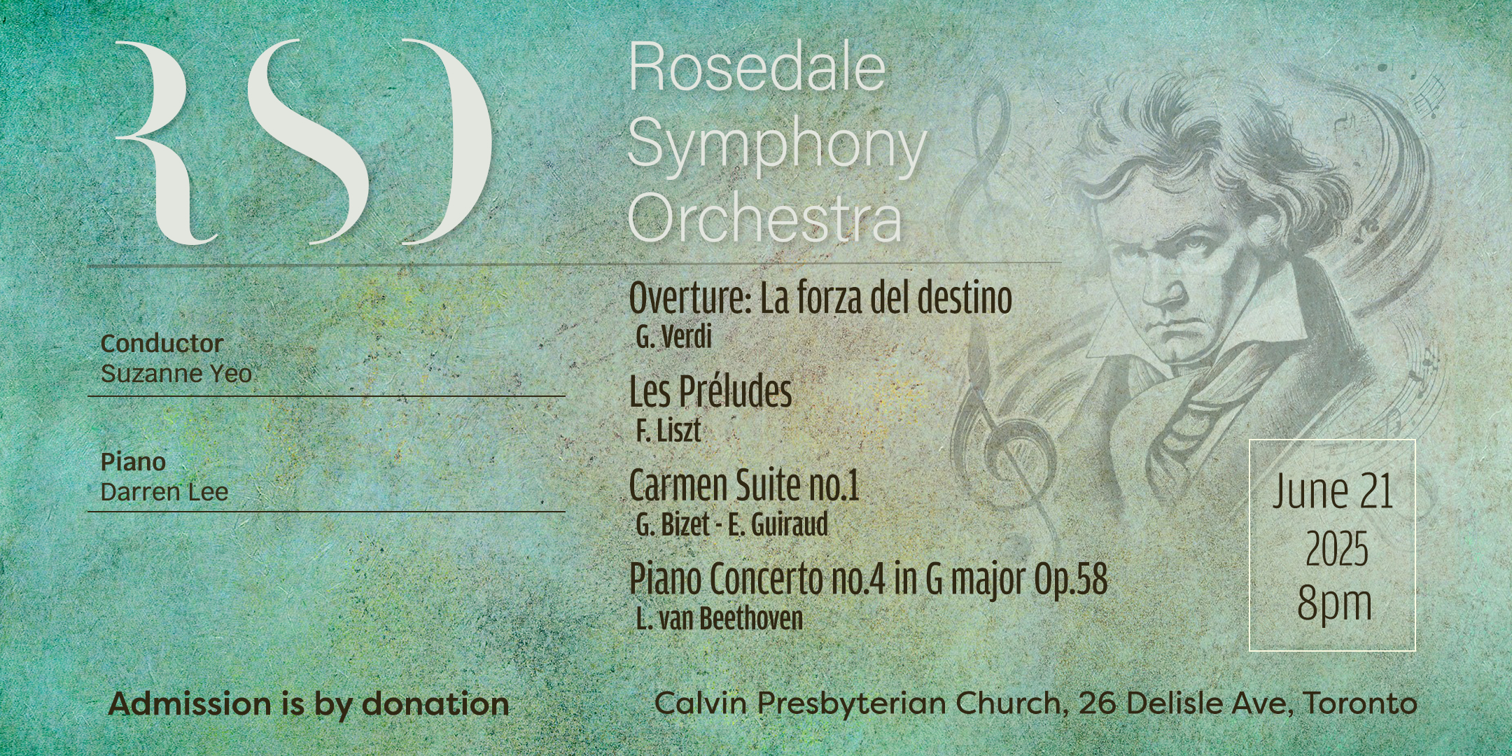 Beethoven / Verdi / Liszt / Bizet