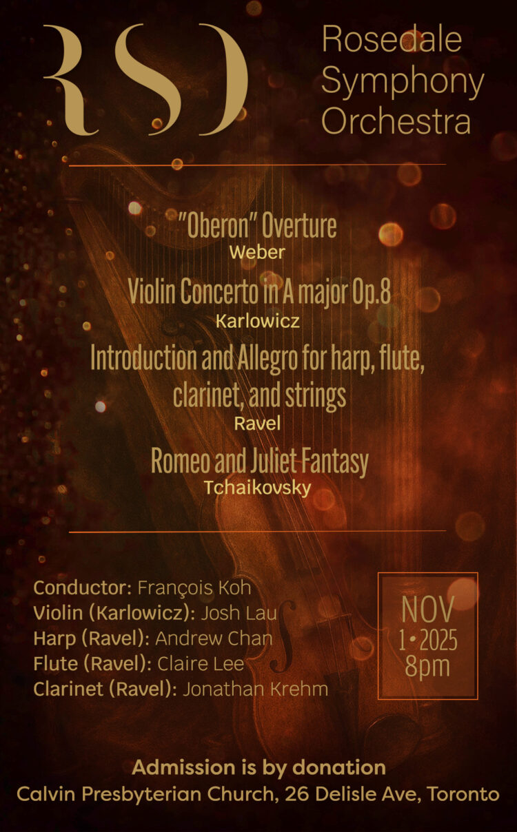 Weber / Karlowicz / Ravel / Tchaikovsky